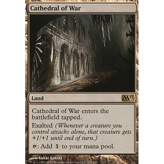 Cathedral of War - 2013 Core Set (inglés)
