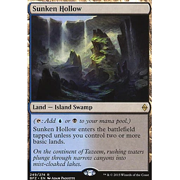 Sunken Hollow - Battle for Zendikar (español)