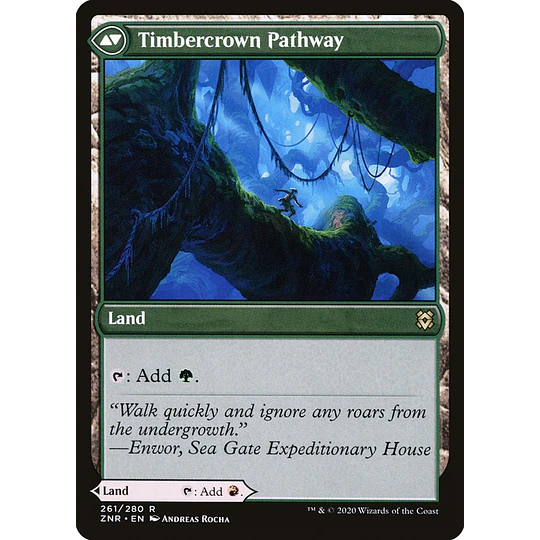 Cragcrown Pathway - Zendikar Rising (inglés)