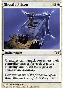 Ghostly Prison - Champions of Kamigawa (español)
