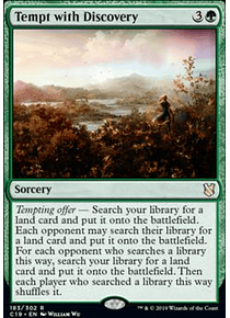 Tempt with Discovery - Commander 2019 (inglés)