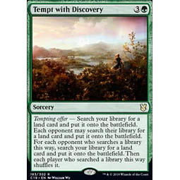 Tempt with Discovery - Commander 2019 (inglés)
