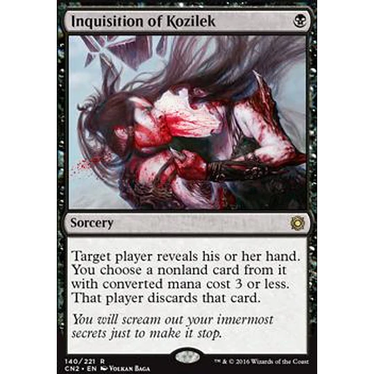 Inquisition of Kozilek - Conspiracy - Take the Crown (inglés)