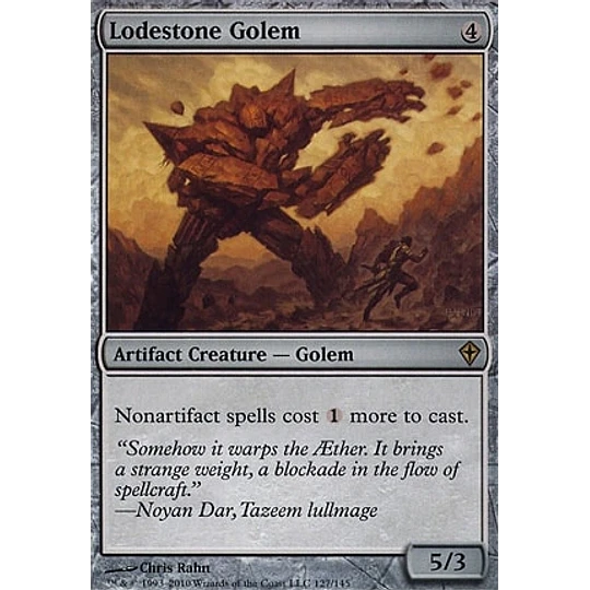 Lodestone Golem - Worldwake (español)
