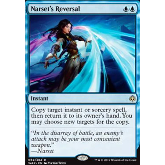 Narset's Reversal - War of the Spark (español)