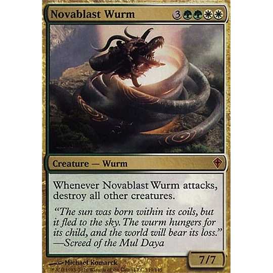 Novablast Wurm - Worldwake (español)