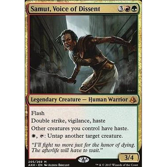 Samut, Voice of Dissent - Amonkhet (español)