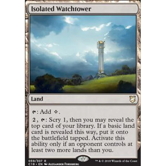 Isolated Watchtower - Commander 2018 (español)