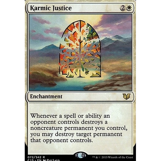 Karmic Justice - Commander 2015 (español)