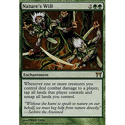 Nature's Will - Champions of Kamigawa (español)