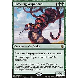 Prowling Serpopard - Amonkhet Foil (español)
