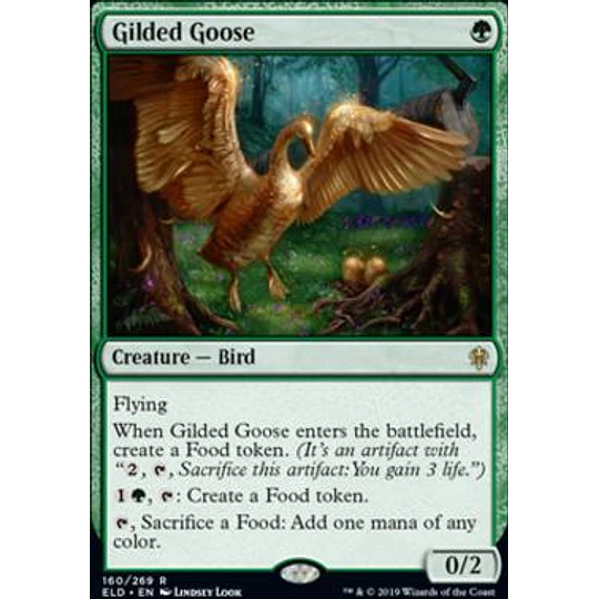 Gilded Goose - Throne of Eldraine (español)
