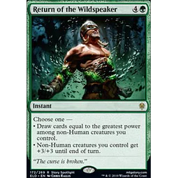 Return of the Wildspeaker - Throne of Eldraine (español)