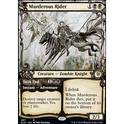 Murderous Rider (Showcase): Throne of Eldraine Variants Foil (inglés)