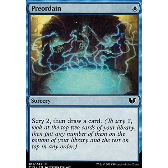 Preordain - Commander 2015 (inglés)