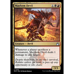 Mayhem Devil - Ravnica Remastered (inglés)
