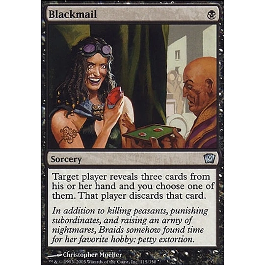 Blackmail - 9th Edition (español)