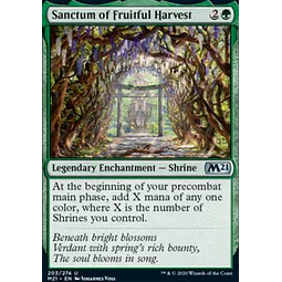 Sanctum of Fruitful Harvest - Core Set 2021 Foil (inglés)