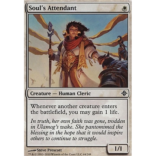 Soul's Attendant - Rise of the Eldrazi (español)