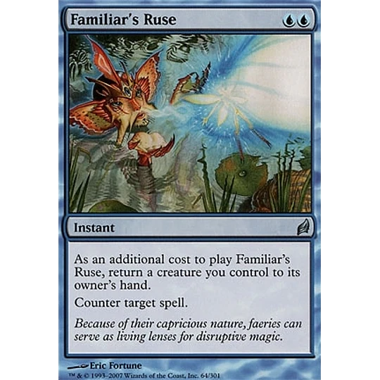 Familiar's Ruse - Lorwyn (español)
