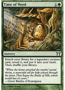 Time of Need - Champions of Kamigawa (español)