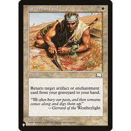 Argivian Find (Weatherlight) - Mystery Booster/The List (inglés)