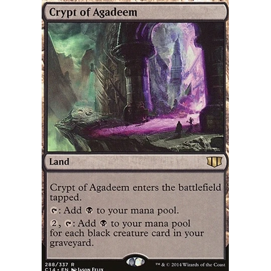 Crypt of Agadeem - Commander 2014 (inglés)
