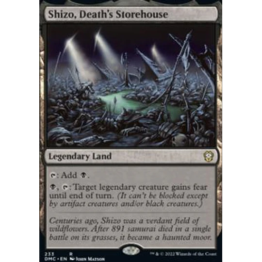 Shizo, Death's Storehouse - Dominaria United Commander Decks (español)