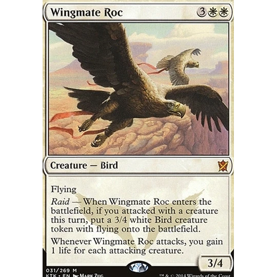Wingmate Roc - Khans of Tarkir (inglés)