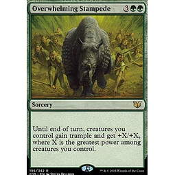 Overwhelming Stampede - Commander 2015 (español)