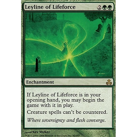 Leyline of Lifeforce - Guildpact (español)