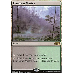 Llanowar Wastes - 2015 Core Set (español)