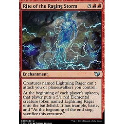 Rite of the Raging Storm - Commander 2015 (español)
