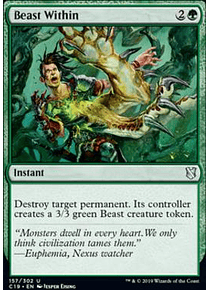Beast Within - Commander 2019 (inglés)