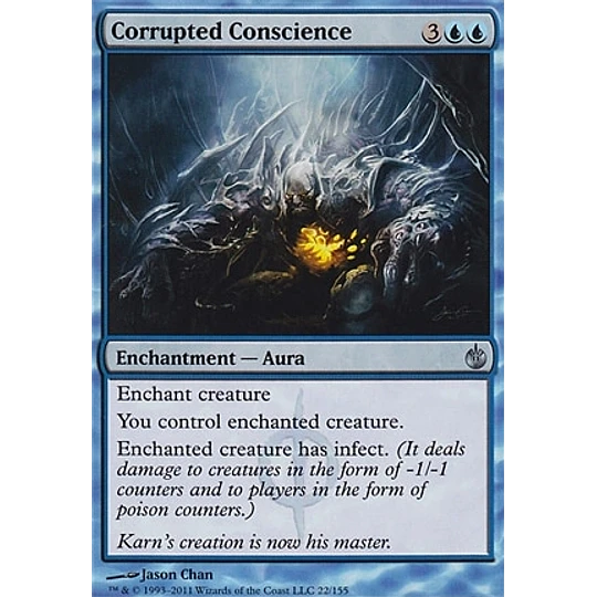 Corrupted Conscience - Mirrodin Besieged (español)
