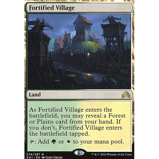 Fortified Village - Shadows Over Innistrad (español)