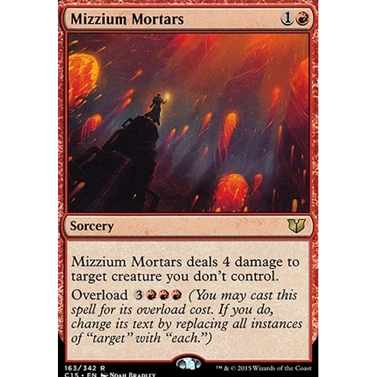 Mizzium Mortars - Commander 2015 (español)