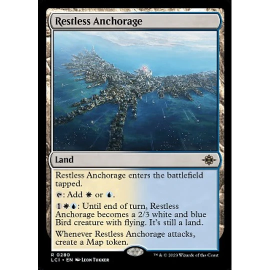 Restless Anchorage - The Lost Caverns of Ixalan (inglés)