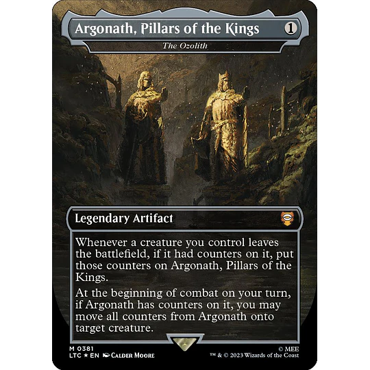 The Ozolith (0381 - Surge Foil - Argonath, Pillars of the Kings) - The Lord of the Rings: Tales of Middle-earth Commander Decks Variants Foil (inglés)