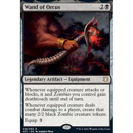Wand of Orcus - Adventures in the Forgotten Realms Commander Decks (inglés)