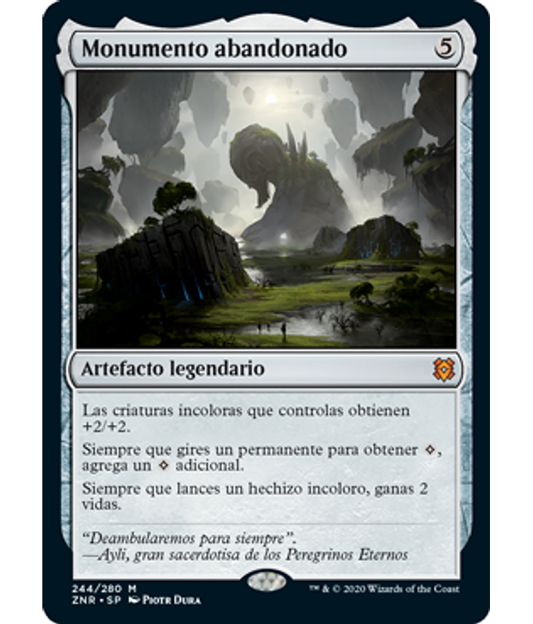 Forsaken Monument - Zendikar Rising (inglés)