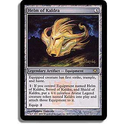 Helm of Kaldra (Prerelease Foil) - Promotional (inglés)