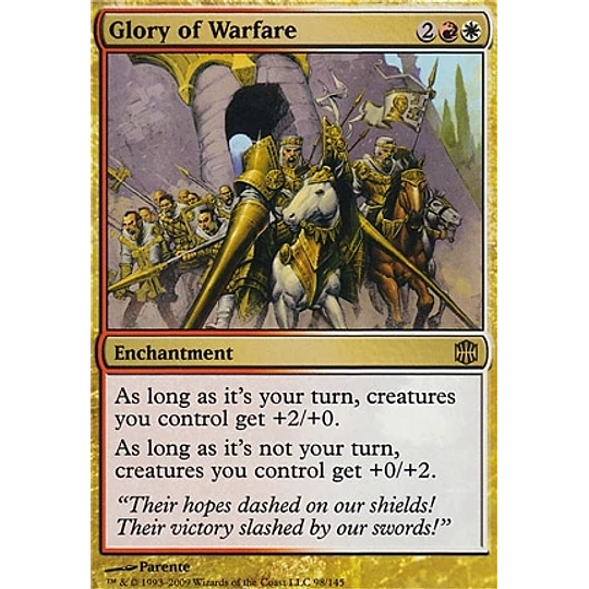 Glory of Warfare - Alara Reborn Foil (español)