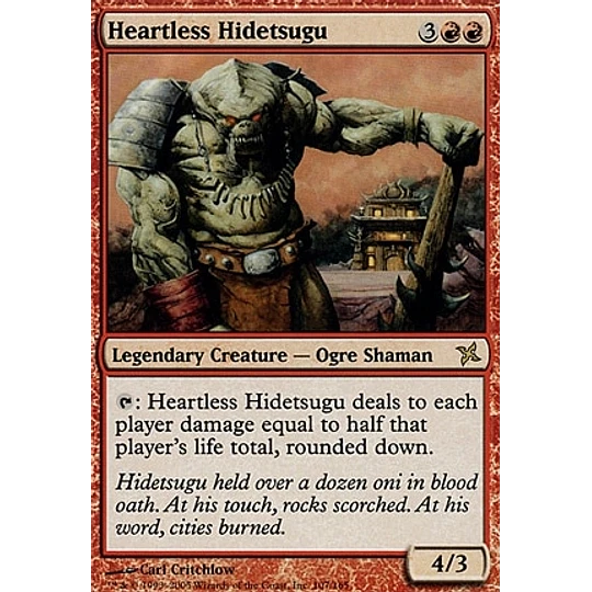 Heartless Hidetsugu - Betrayers of Kamigawa (español)