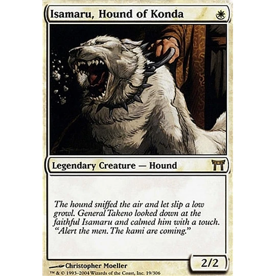 Isamaru, Hound of Konda - Champions of Kamigawa (español)