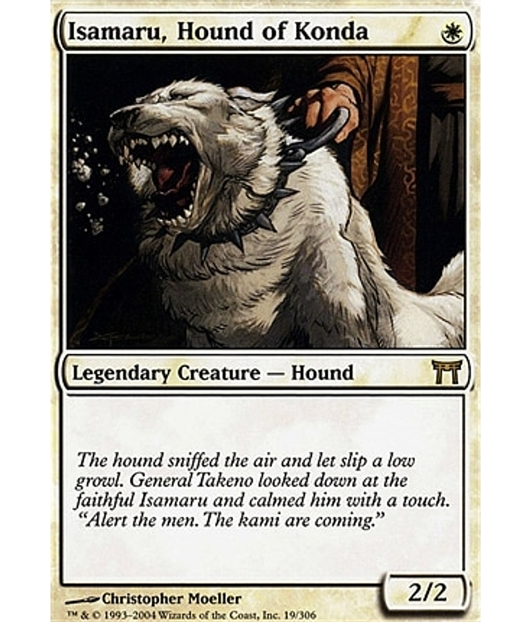 Isamaru, Hound of Konda - Champions of Kamigawa (español)