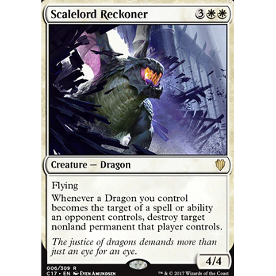 Scalelord Reckoner - Commander 2017 (español)