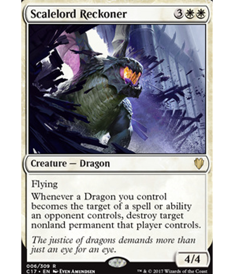 Scalelord Reckoner - Commander 2017 (español)