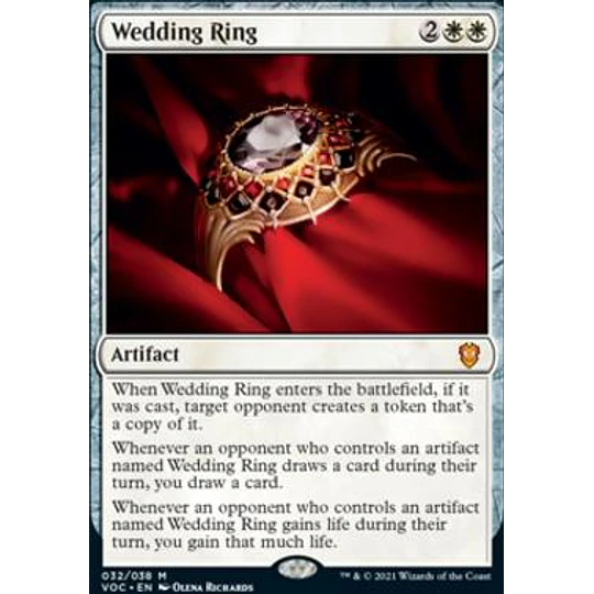 Wedding Ring - Innistrad: Crimson Vow Commander Decks (inglés)