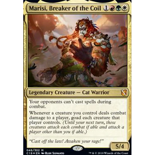 Marisi, Breaker of the Coil (Foil) - Commander 2019 (inglés)
